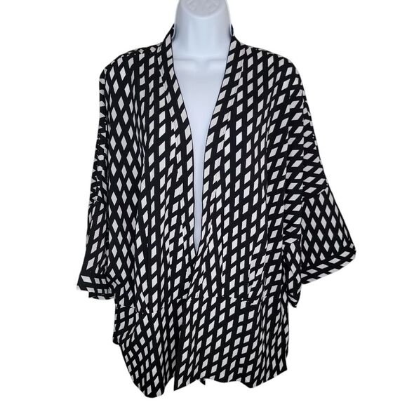 Banana Republic NWT Moroccan Plus Size Cardigan Women’s Sz PL Kimono Top Jacket - Picture 1 of 5